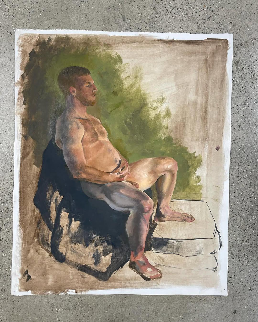 Alejandro y su última publicación antes de ser devorado por tiburones