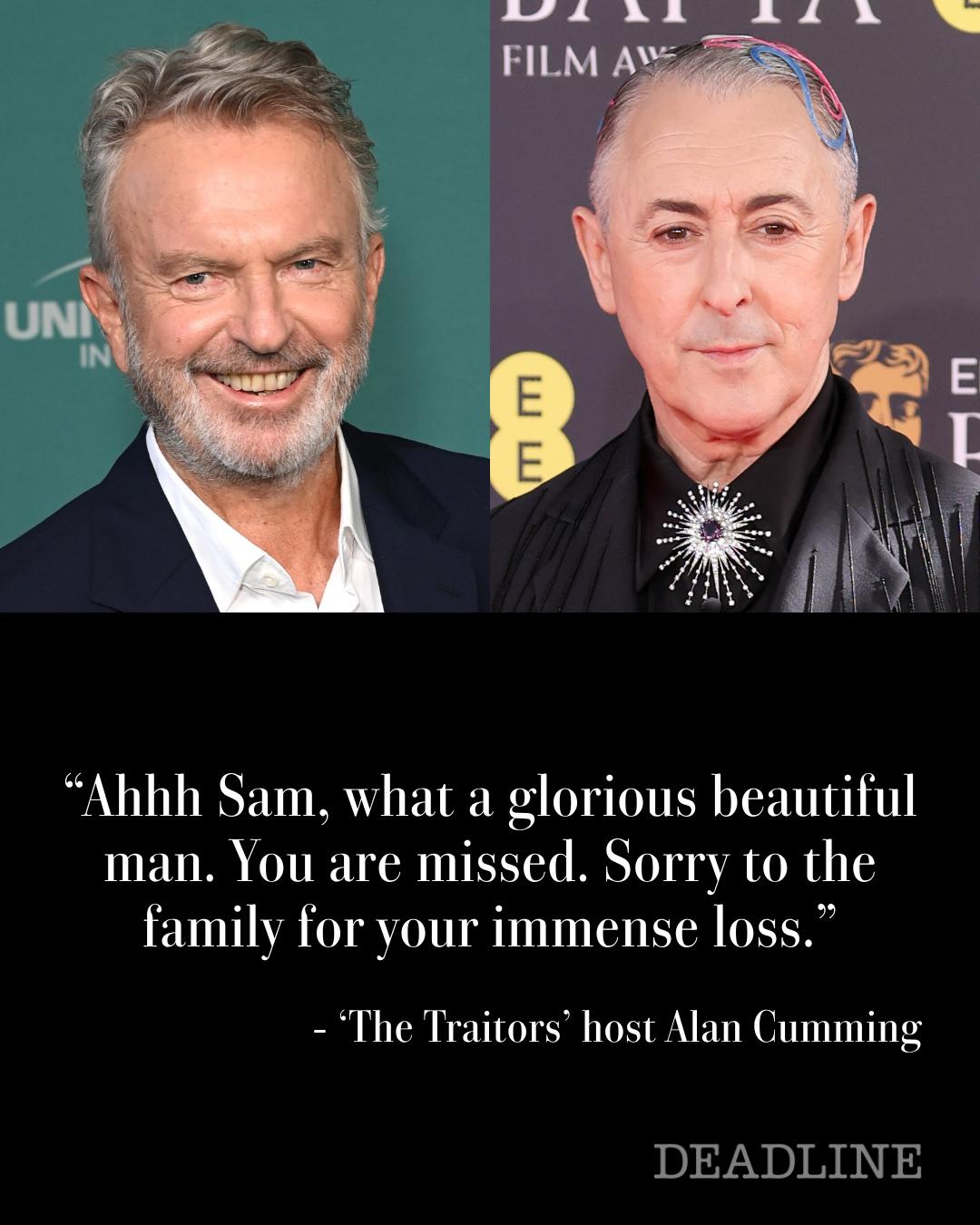 Actores y directores recuerdan a Sam Neill: Un auténtico caballero