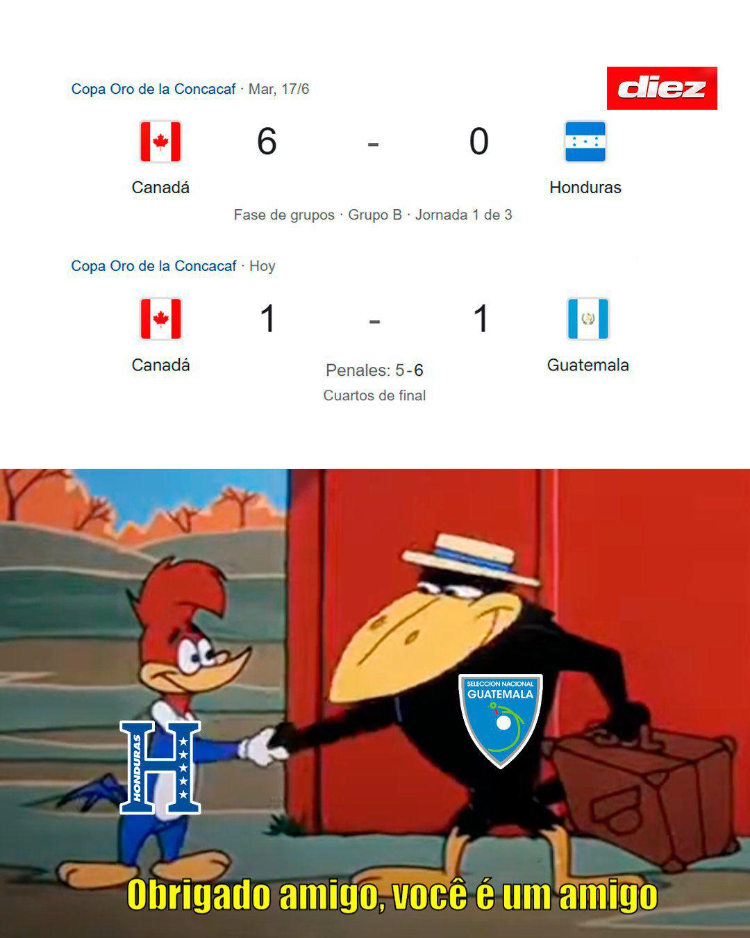 Burlas a Panamá: los divertidos memes tras pase a semis de Guatemala