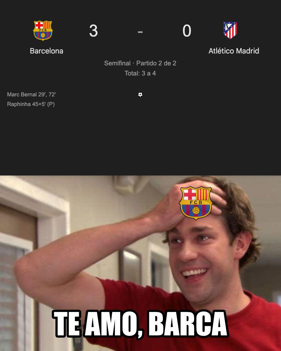 Burlas al Barcelona: los crueles memes tras su eliminación en Copa del Rey