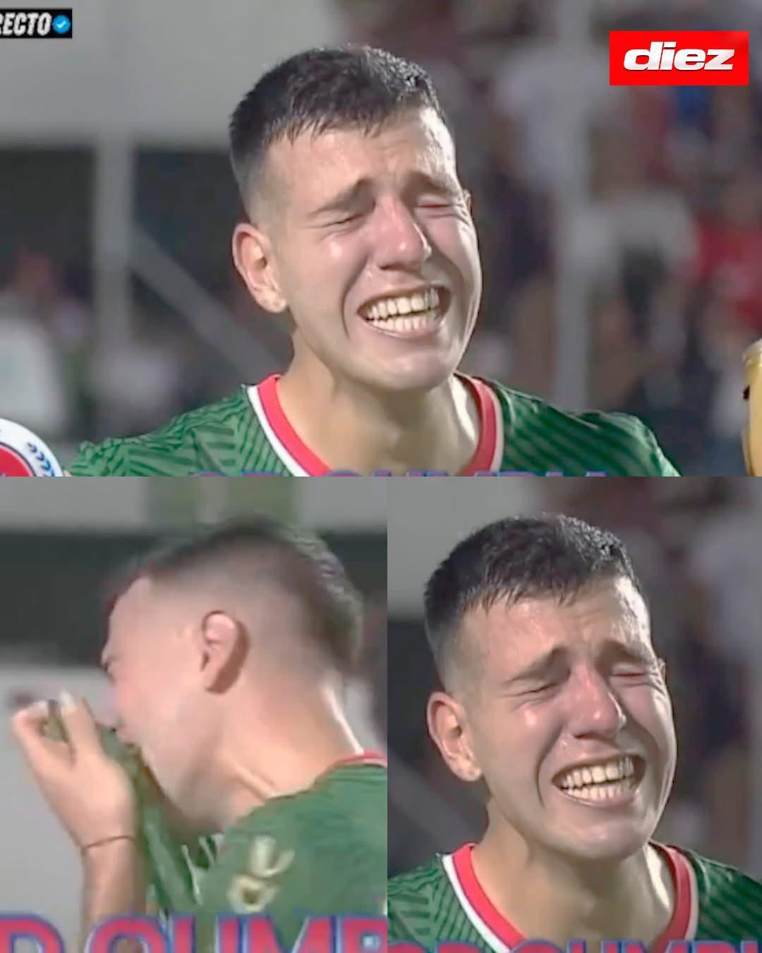 Dolor en Marathón: desgarrador llanto de Messiniti y lo que hicieron tras perder