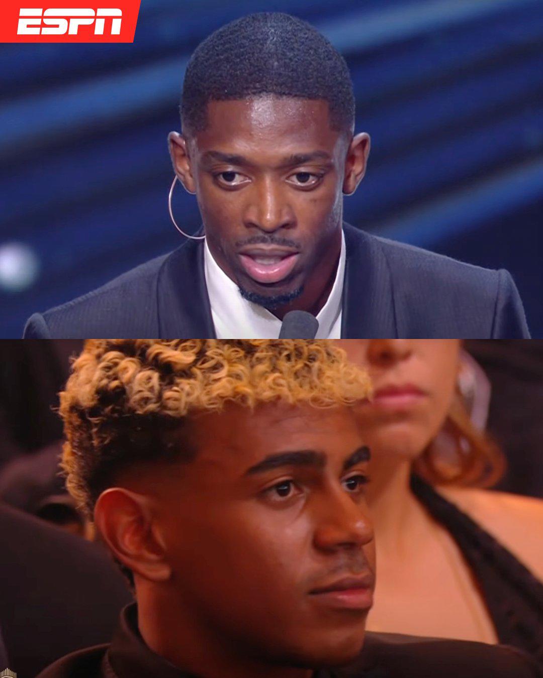 Balón de Oro 2025: Dembélé no se contuvo y así reaccionó Yamal al perder