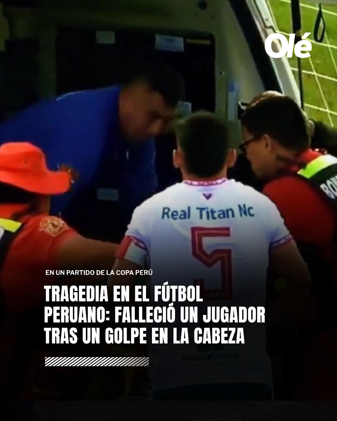 Tragedia: muere futbolista tras sufrir brutal choque en pleno partido