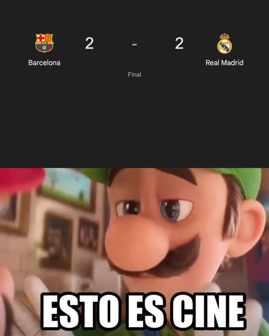 Burlas: memes humillan al Real Madrid tras perder la final vs Barcelona