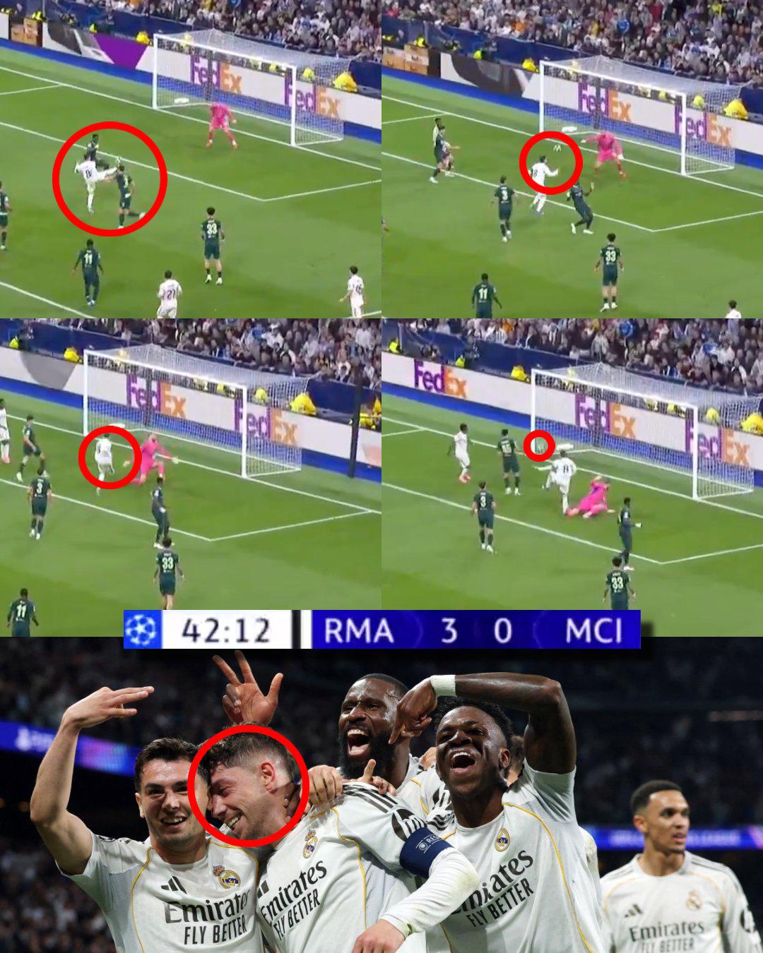 Show de Valverde, Vini pide perdón, frustración de Guardiola y locura de Mbappé