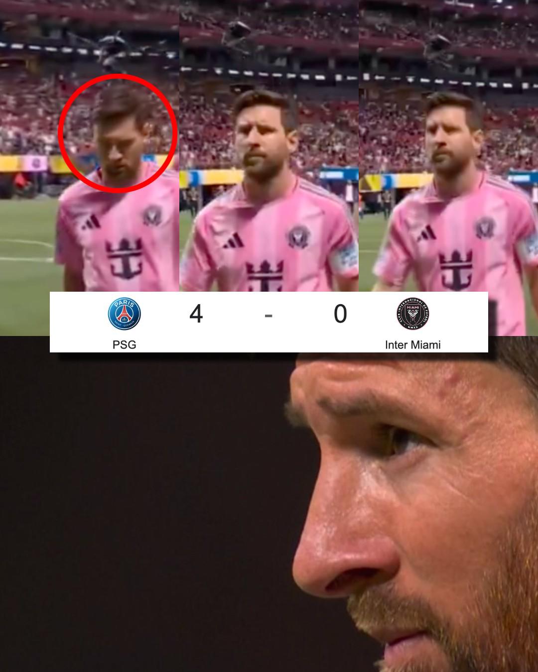 Messi dice adiós al Mundial de la peor forma, frustración y 'amargo' reencuentro