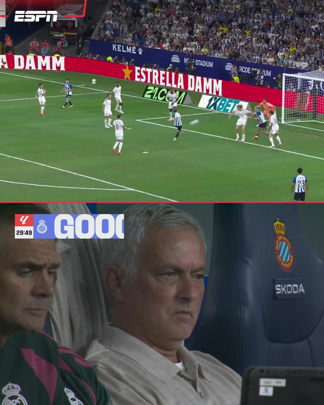 Locura en regreso de Mou, patada a Vinicius, bronca y sorpresivo héroe en Real Madrid