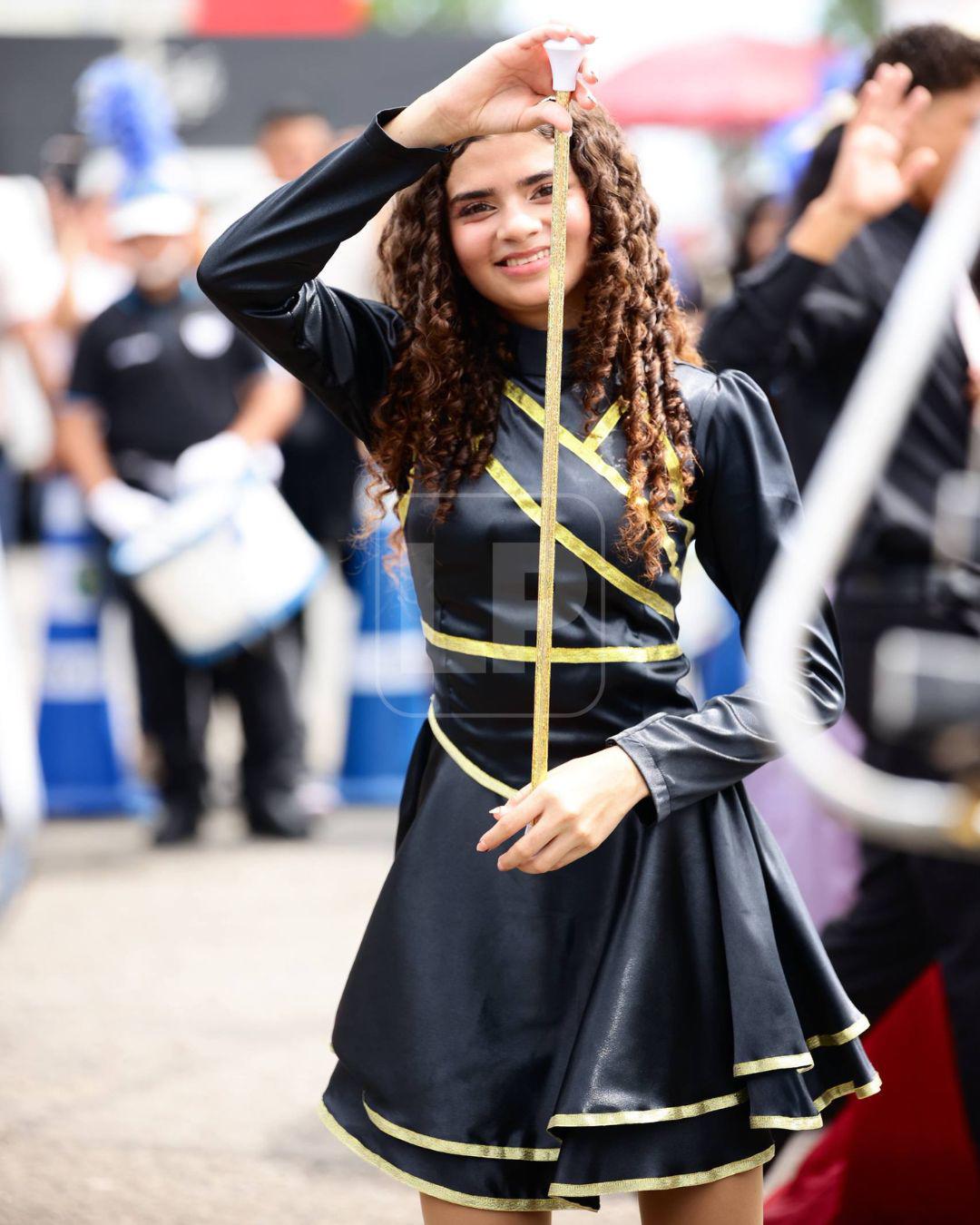 Belleza sampedrana: Kristen Alfaro, la bella palillona del Instituto Luis Bográn