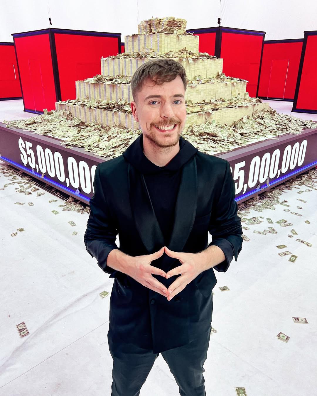 ¿De cuánto es la fortuna de MrBeast? el youtuber más famoso del mundo