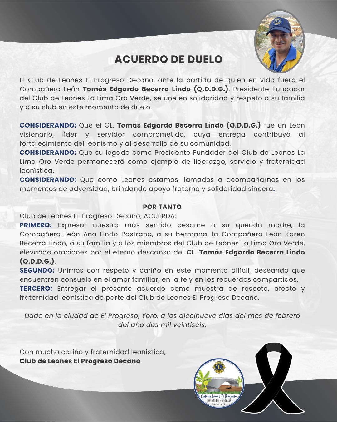 Lo hallaron calcinado: conmoción por muerte de reconocido instructor de danza en Tela