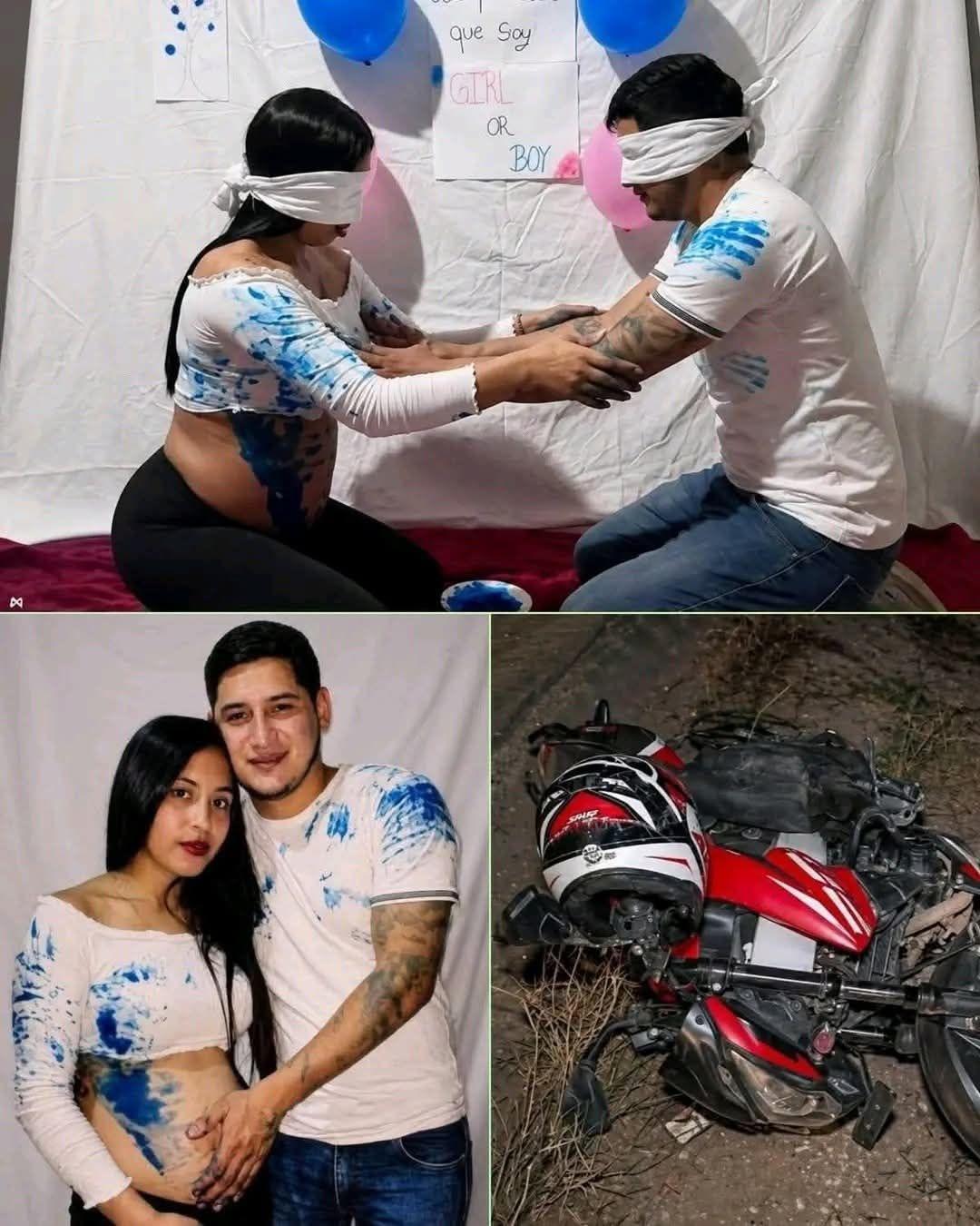 Yorvin muere en la moto que había recuperado; horas antes festejó la llegada de su bebé