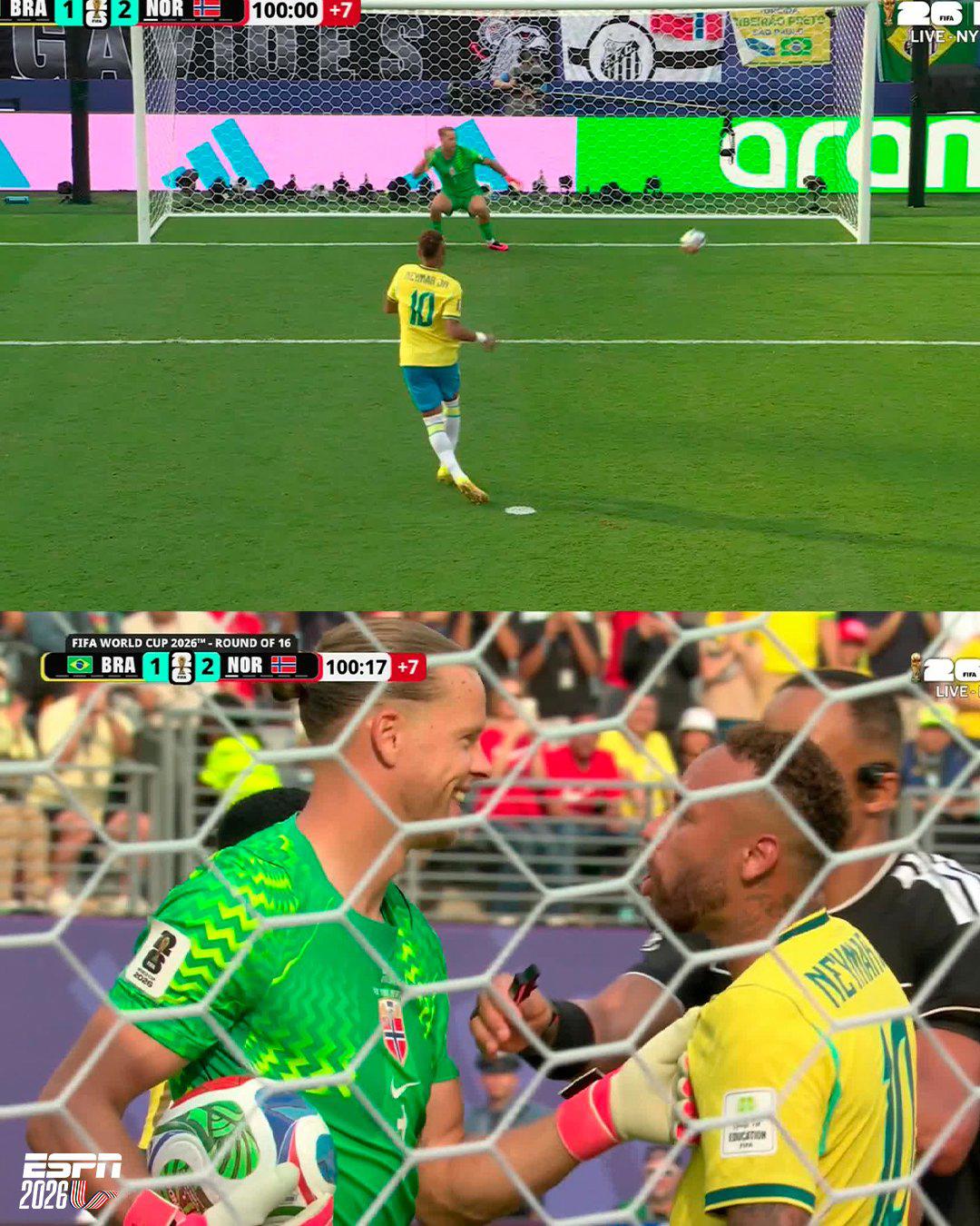 Brasil destrozado por Haaland, desgarrador llanto de Neymar y Vinicius encaró al árbitro