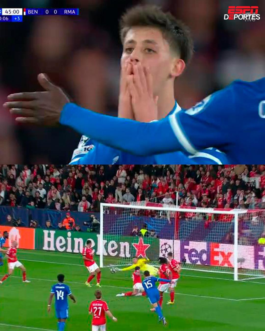 Escándalo con Vinicius en Benfica-Real Madrid, cruce de Mbappé y expulsan a Mou