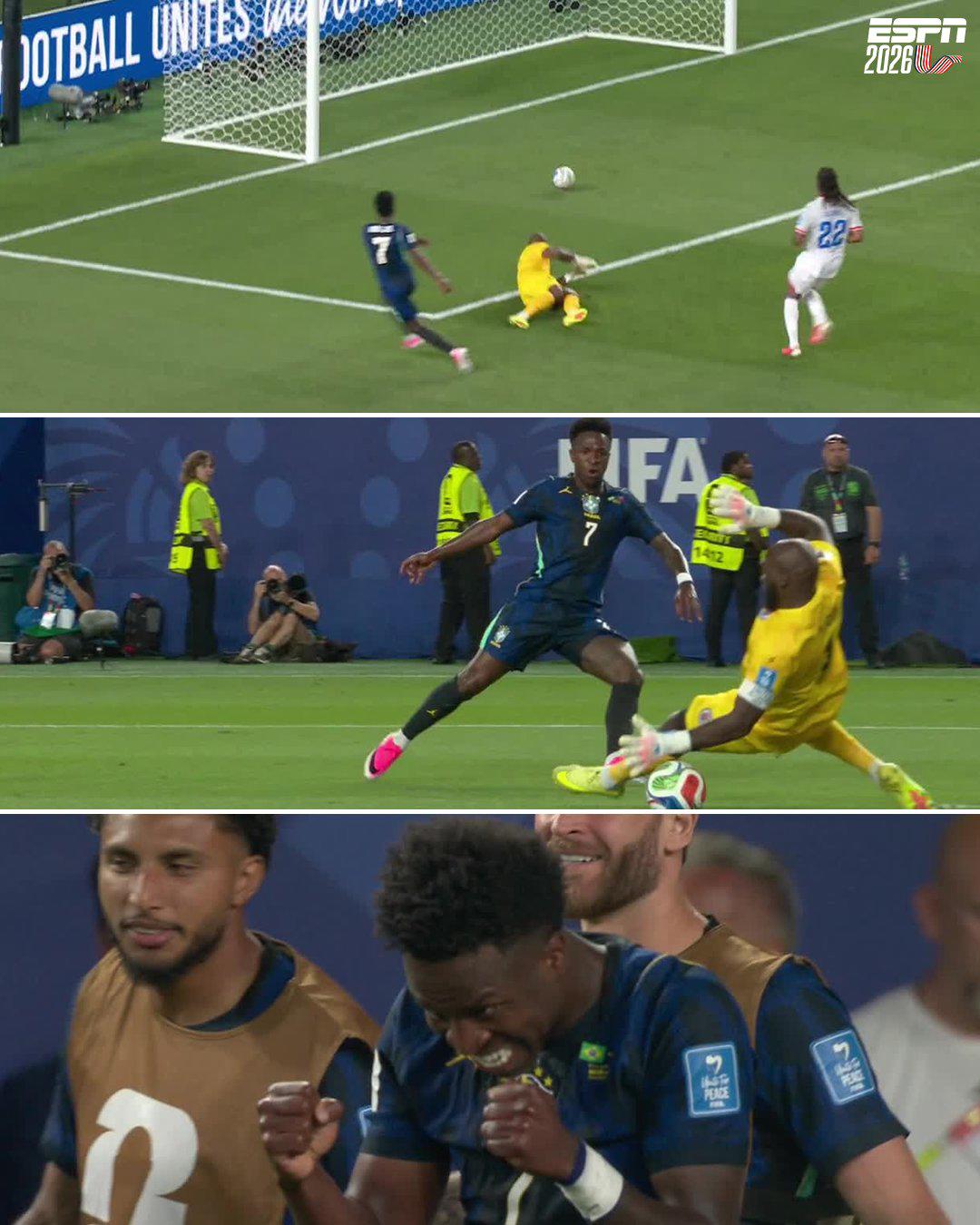 Dolor del primer eliminado del Mundial, show de Vinicius y preocupación por Raphinha