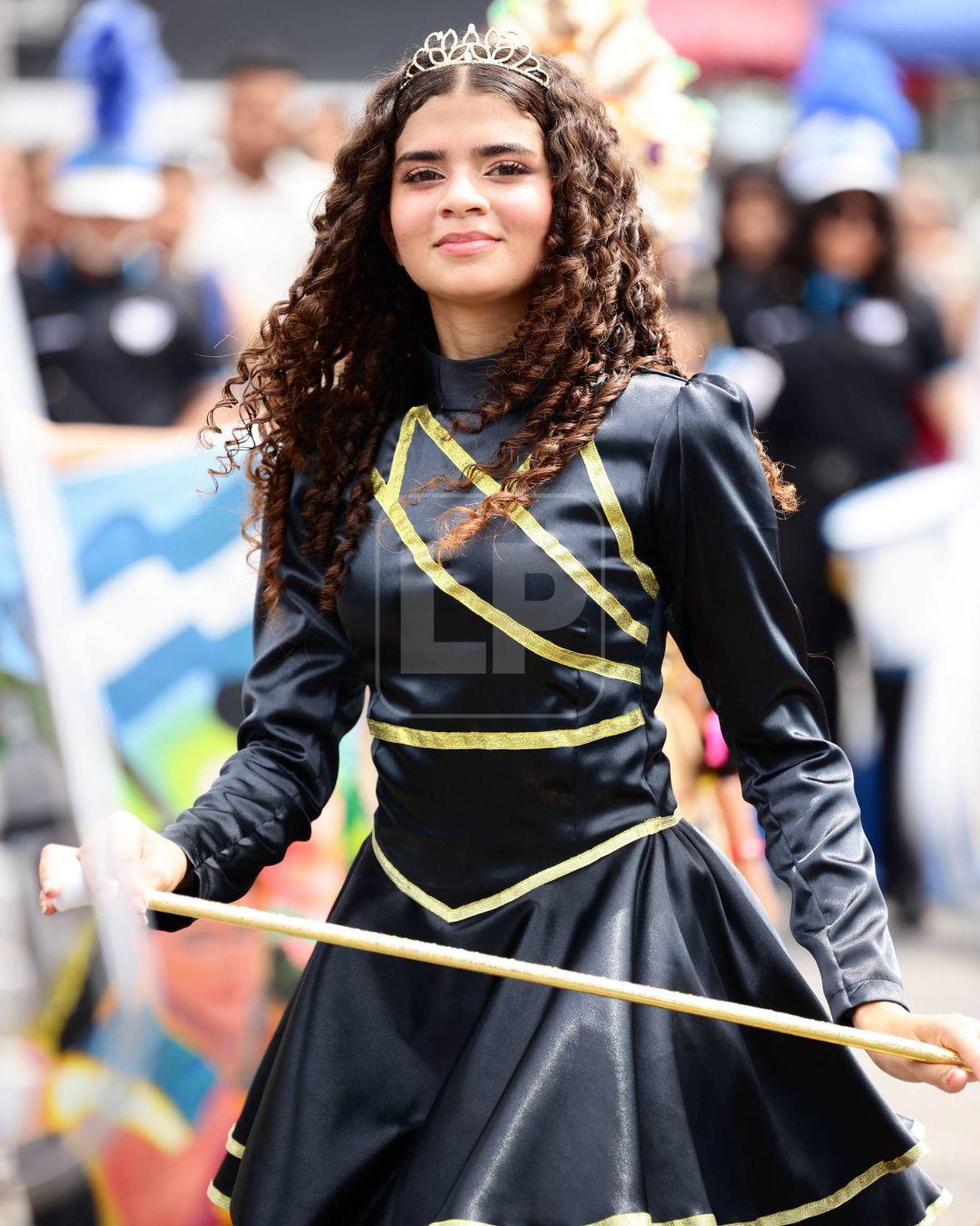 Belleza sampedrana: Kristen Alfaro, la bella palillona del Instituto Luis Bográn