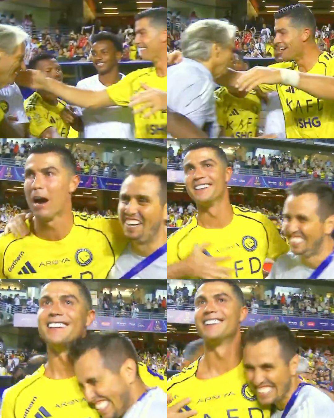 Cristiano Ronaldo echó a Benzema, gesto a Joao Félix y debutó otro exBarcelona