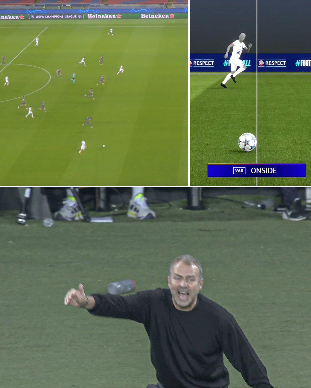 'Enemigo' del Barcelona en Champions, enfado de Hansi Flick y polémica ante PSG