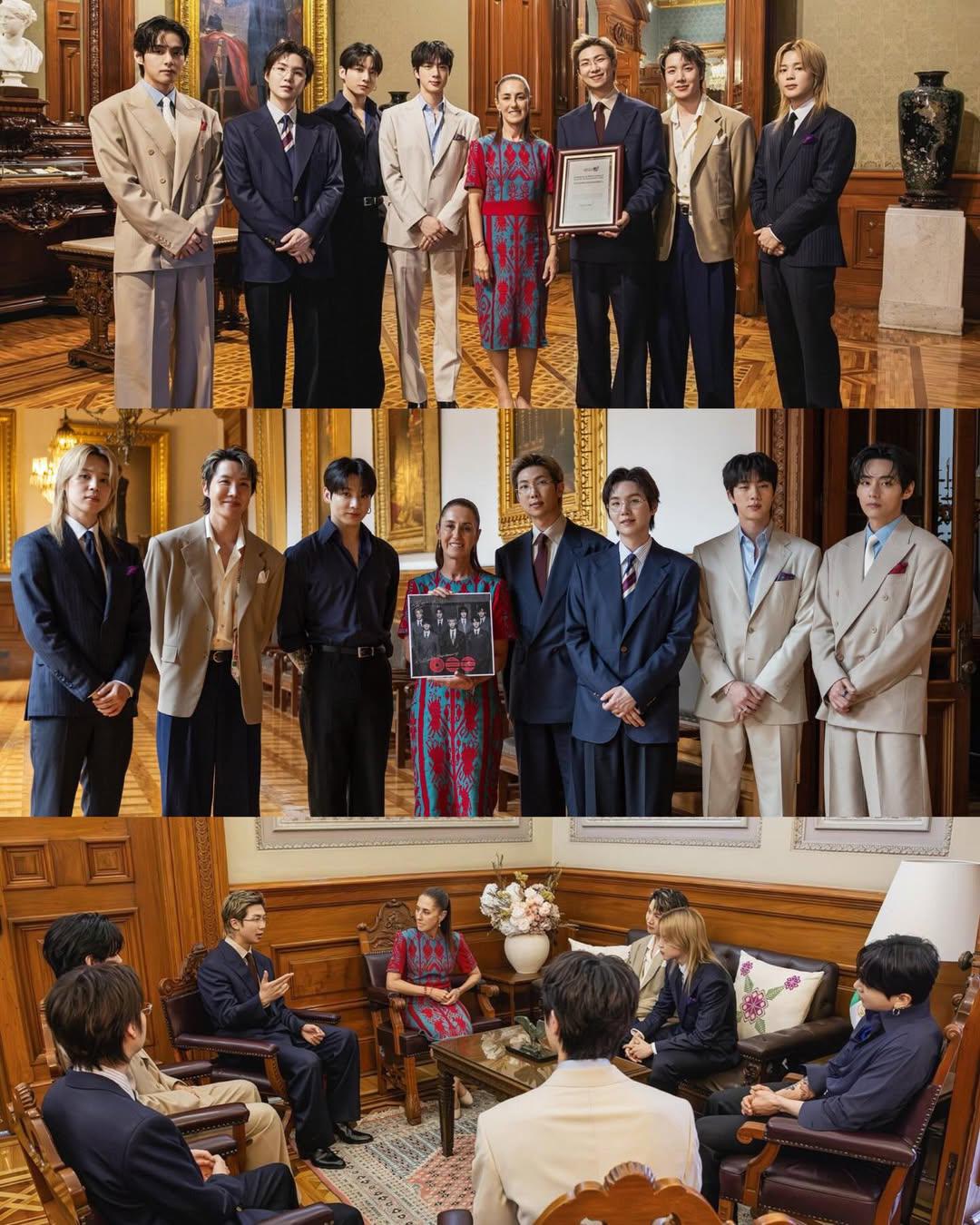 Así recibió México al grupo de K-pop surcoreano BTS