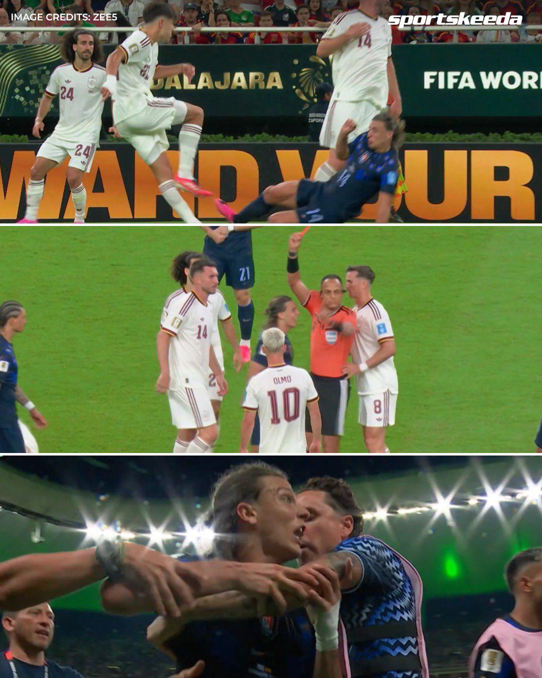 Enfado de Valverde, encaran al árbitro y señalan culpable tras eliminación de Uruguay