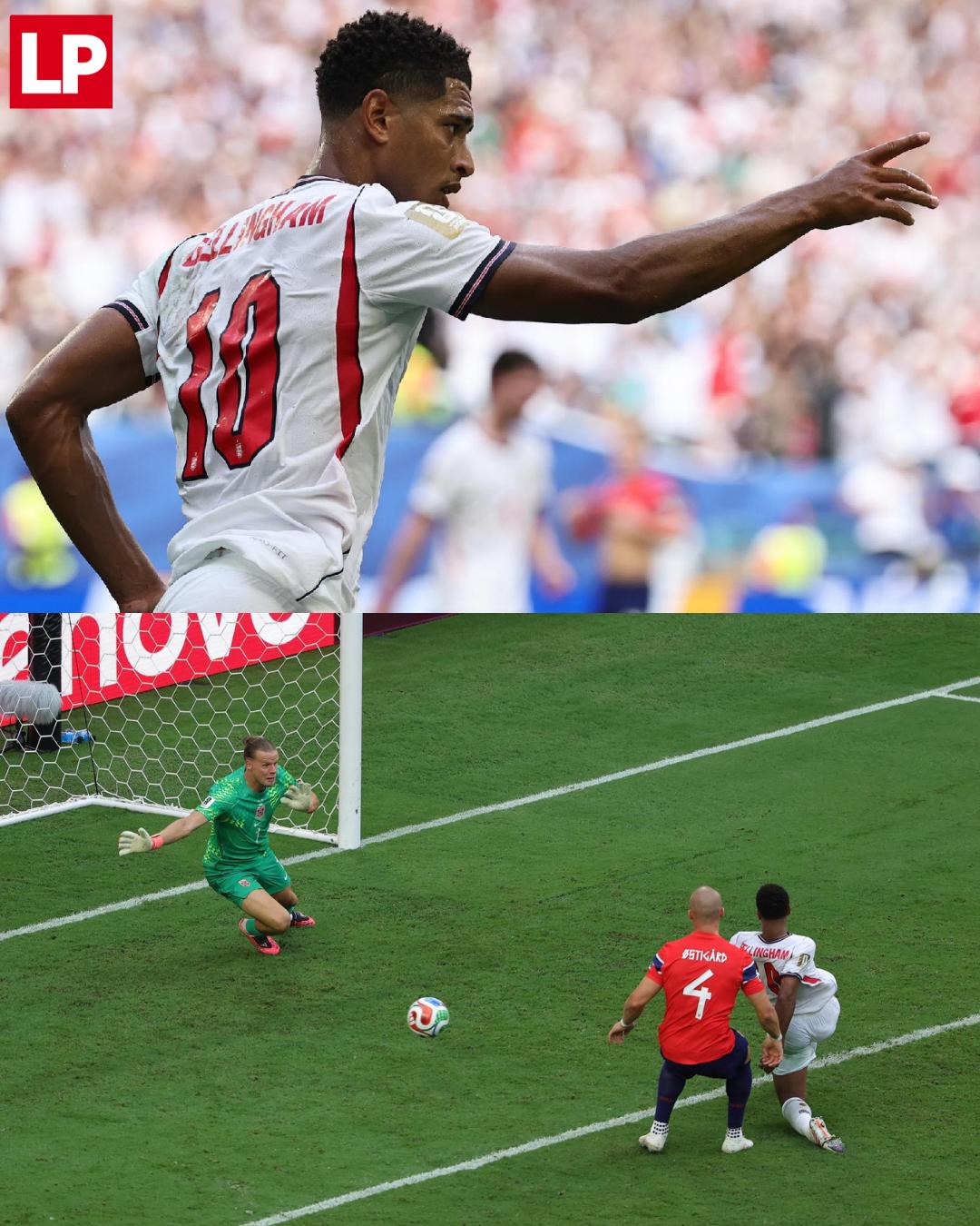 El escándalo en gol de Bellingham, quejas de Noruega, el villano y festejo de Inglaterra