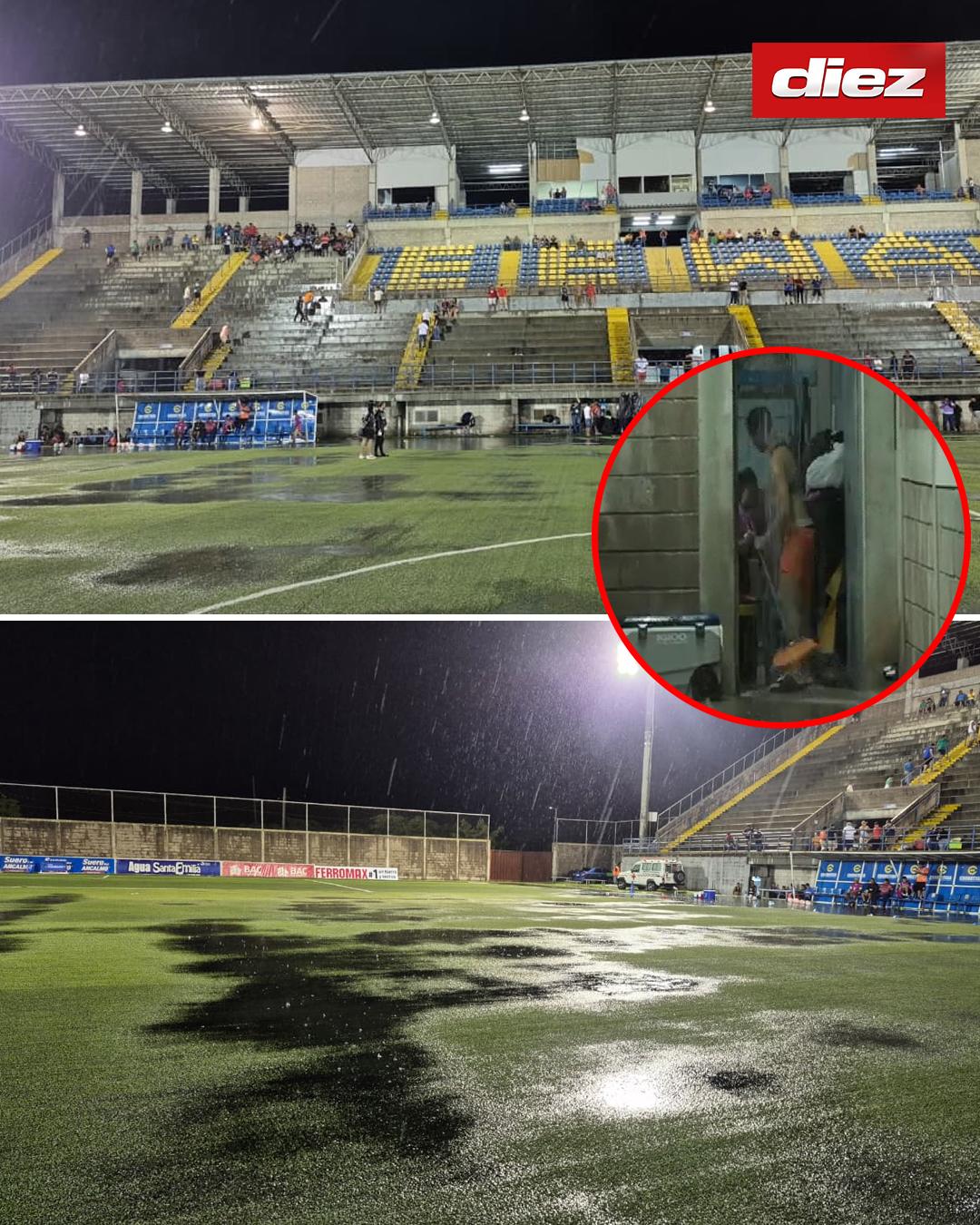 Motagua festeja, bellezas en el Nacional y tormenta eléctrica amenazó el UPN-Marathón