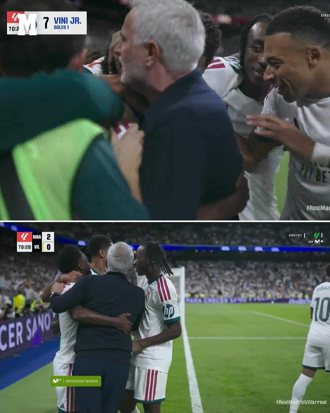 Brutal enfado de Vinicius, insólita expulsión con Real Madrid y Mou se volvió loco