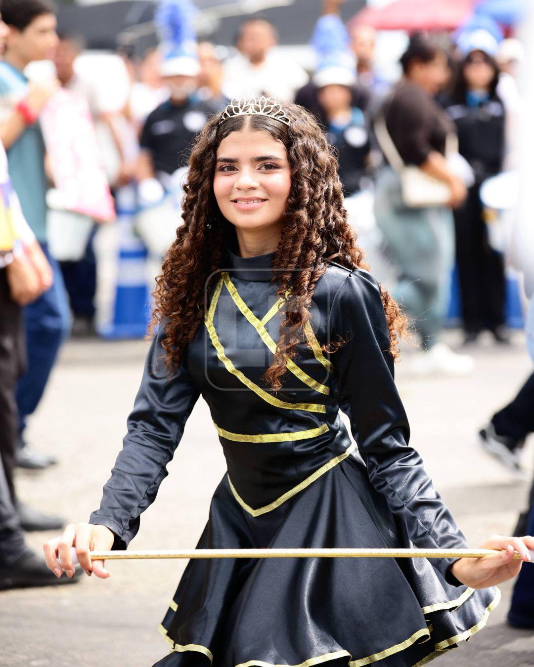 Belleza sampedrana: Kristen Alfaro, la bella palillona del Instituto Luis Bográn