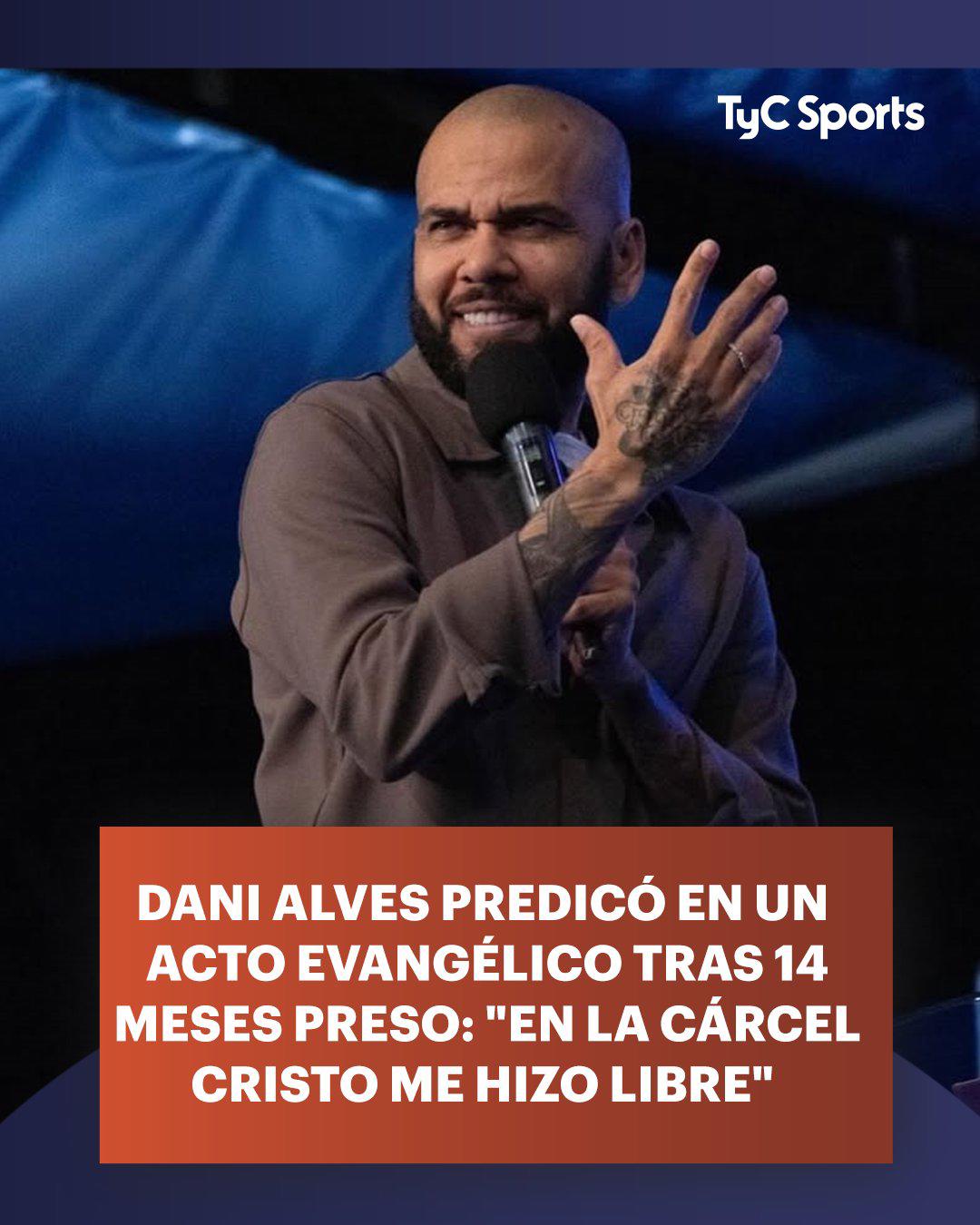 Dani Alves reaparece y sorprende con lo que hace: 40 años estuve detenido