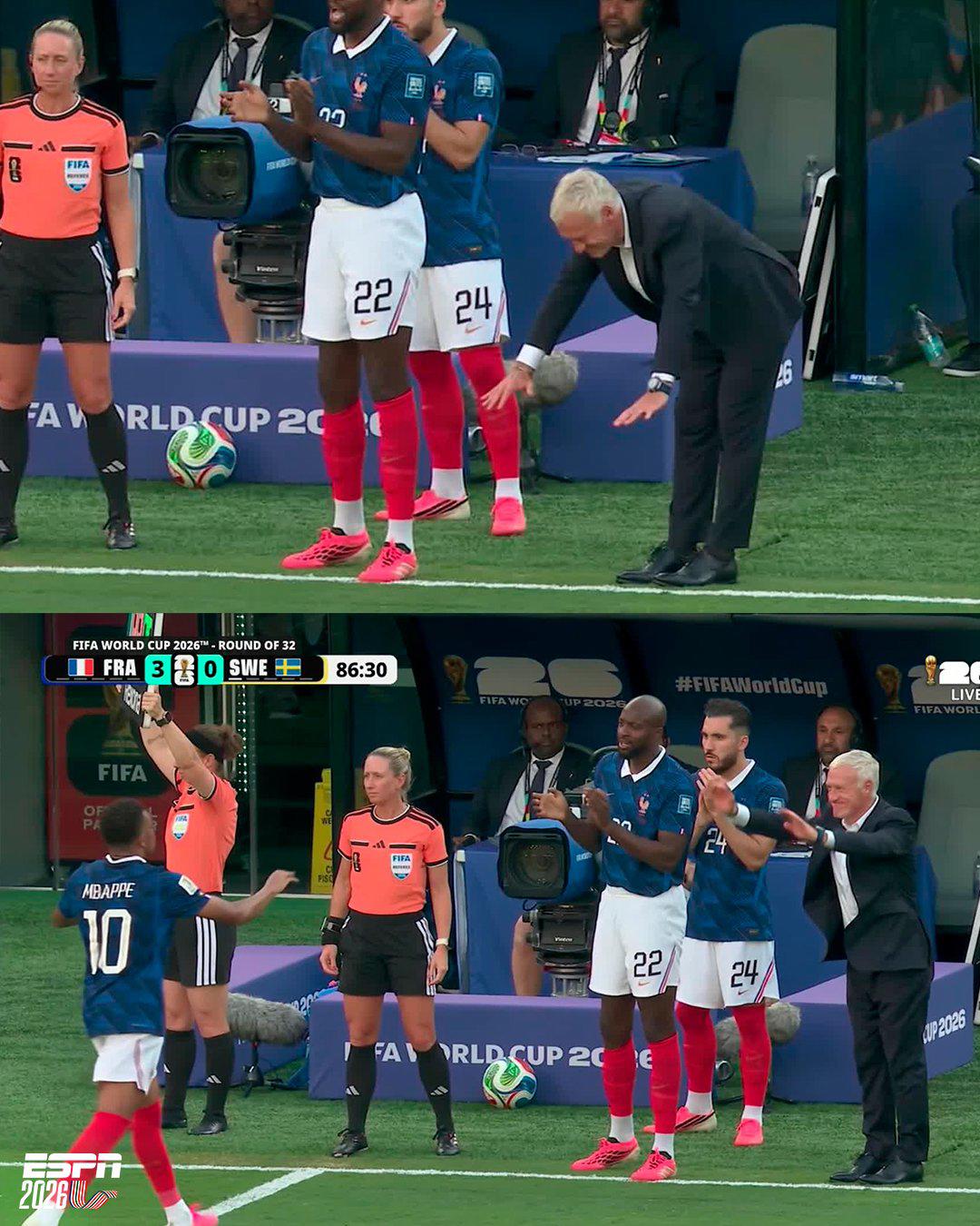 Show de Mbappé en el Mundial, lo que hizo con su DT y dolor de Suecia eliminada