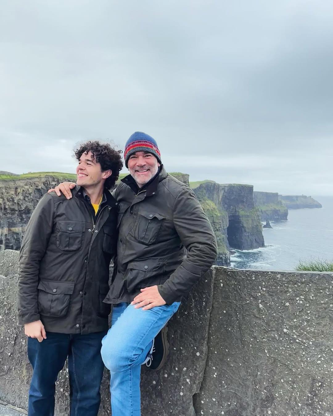 Eduardo Santamarina apoya la decisión de su hijo de no usar su apellido