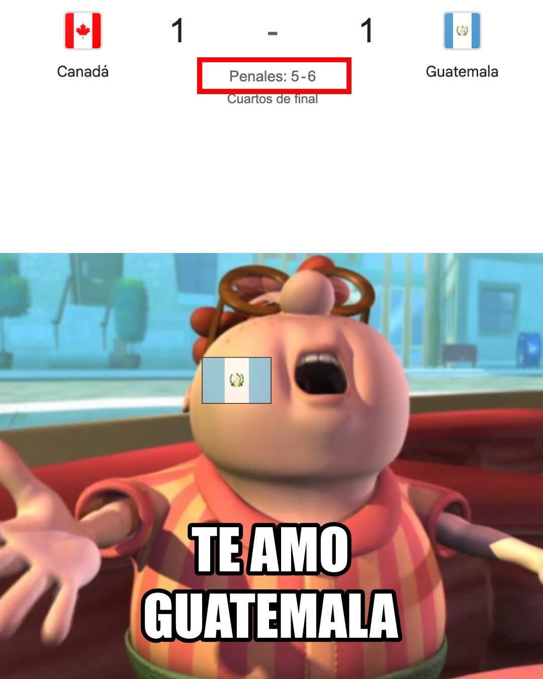 Burlas a Panamá: los divertidos memes tras pase a semis de Guatemala