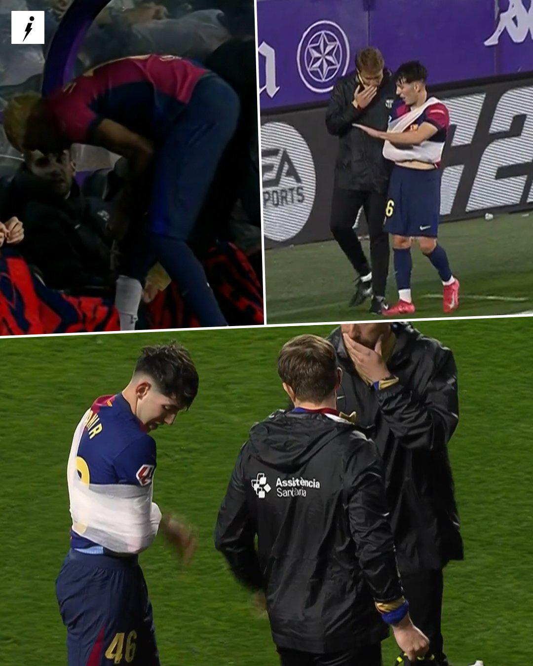 Debutó con Barcelona y se retiró lesionado; crack regresó y protesta a leyenda