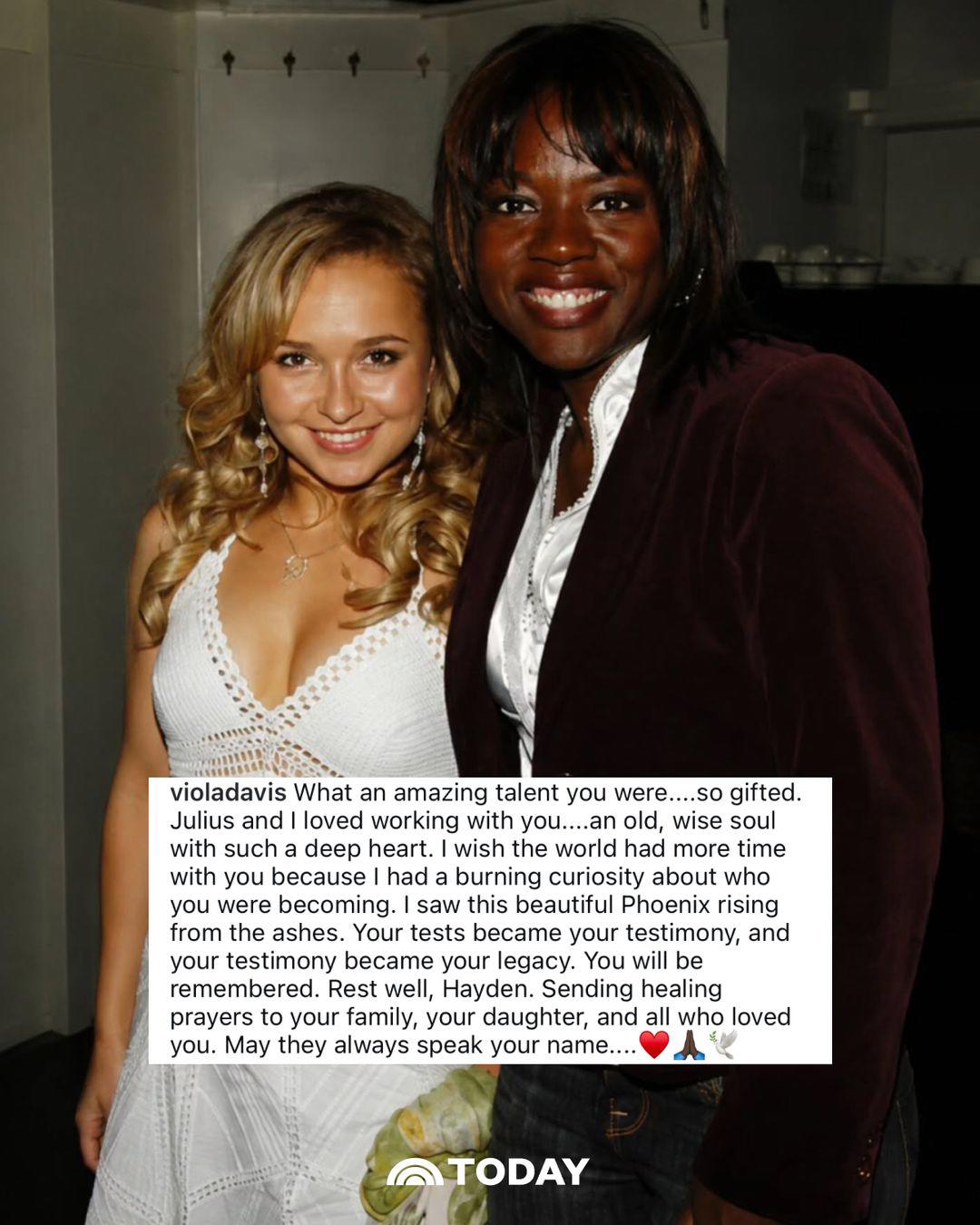 Hollywood llora la muerte de Hayden Panettiere