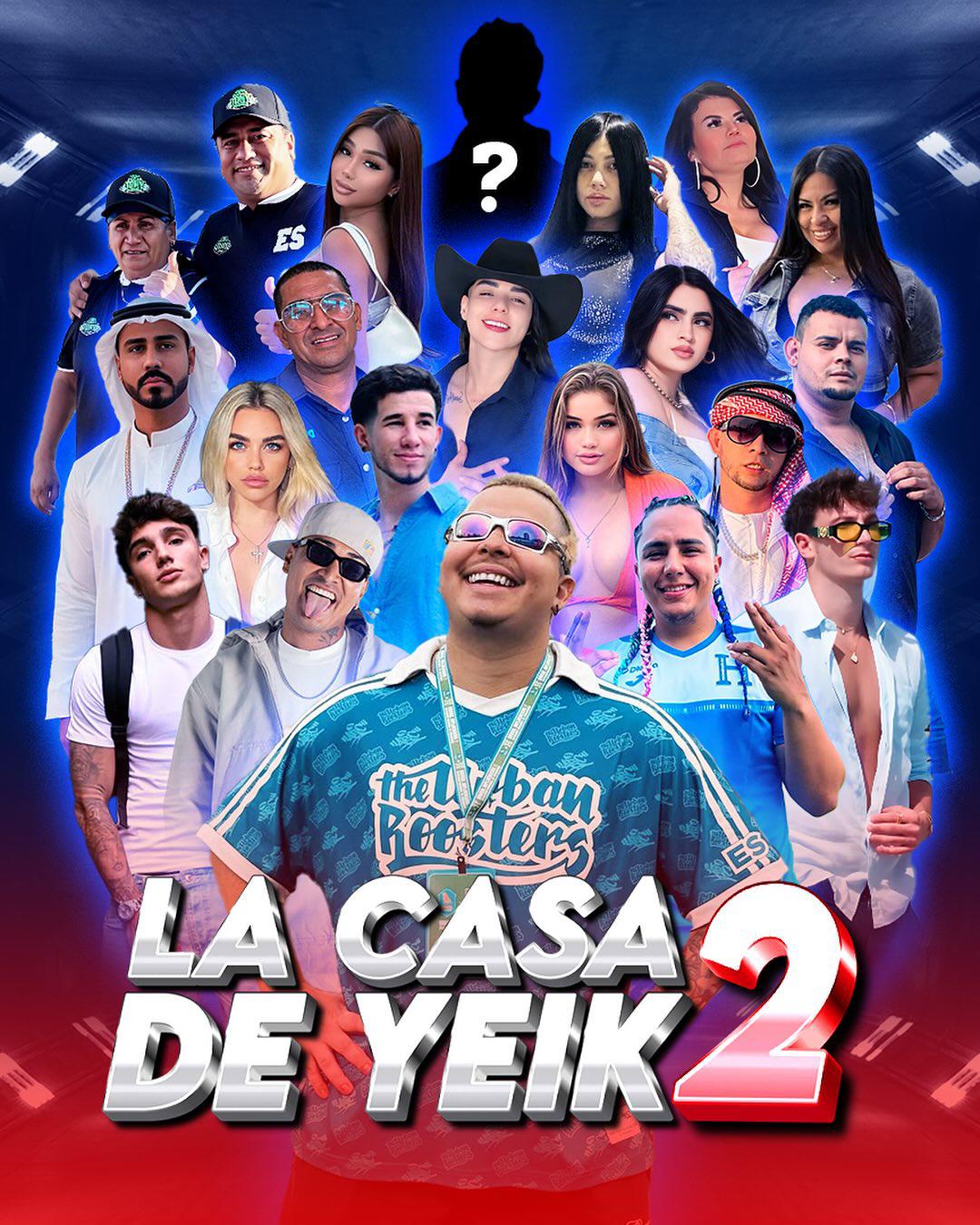 Roxana Somoza y Andy Best representarán a Honduras en “La Casa de Yeik 2”