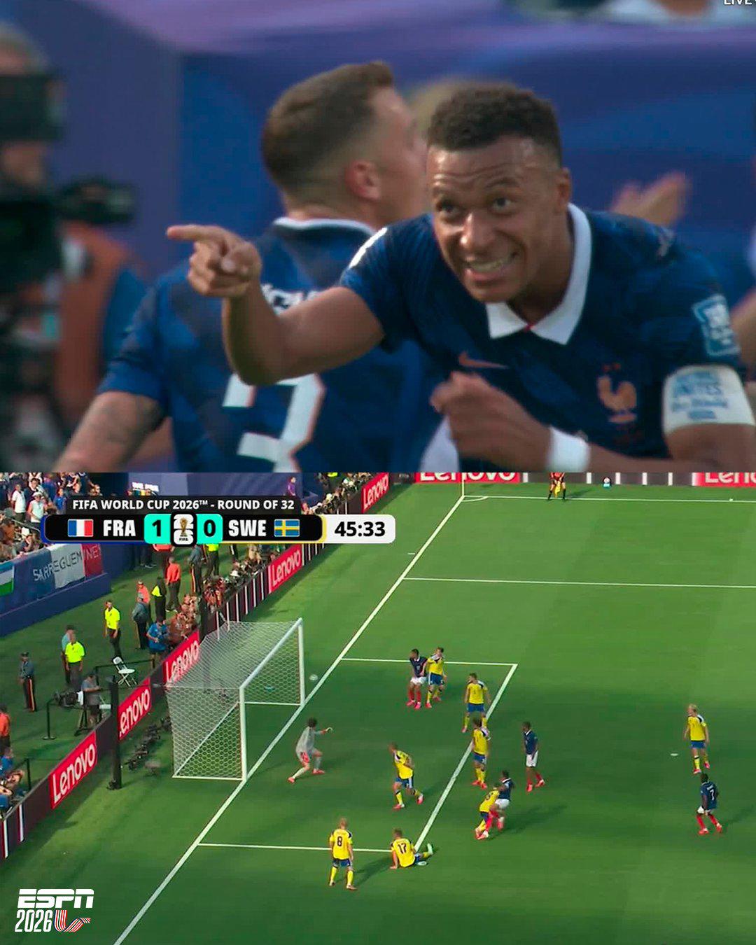 Show de Mbappé en el Mundial, lo que hizo con su DT y dolor de Suecia eliminada