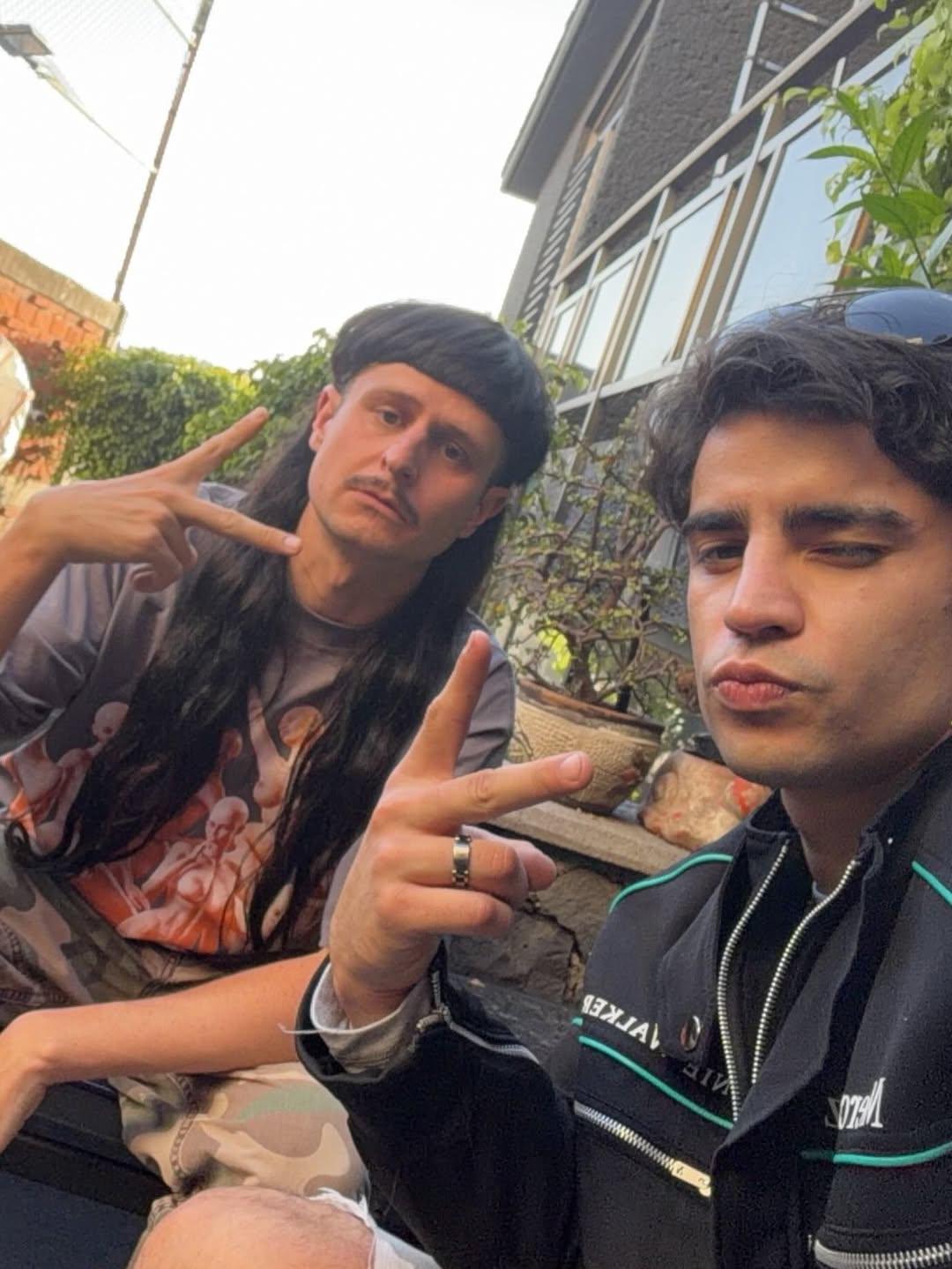Aaron Mercury y Oliver Tree: así nació una amistad viral en internet