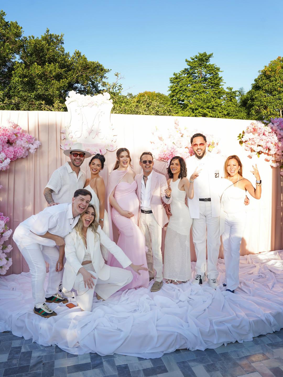 El mágico Baby shower de Nadia Ferreira y Marc Anthony