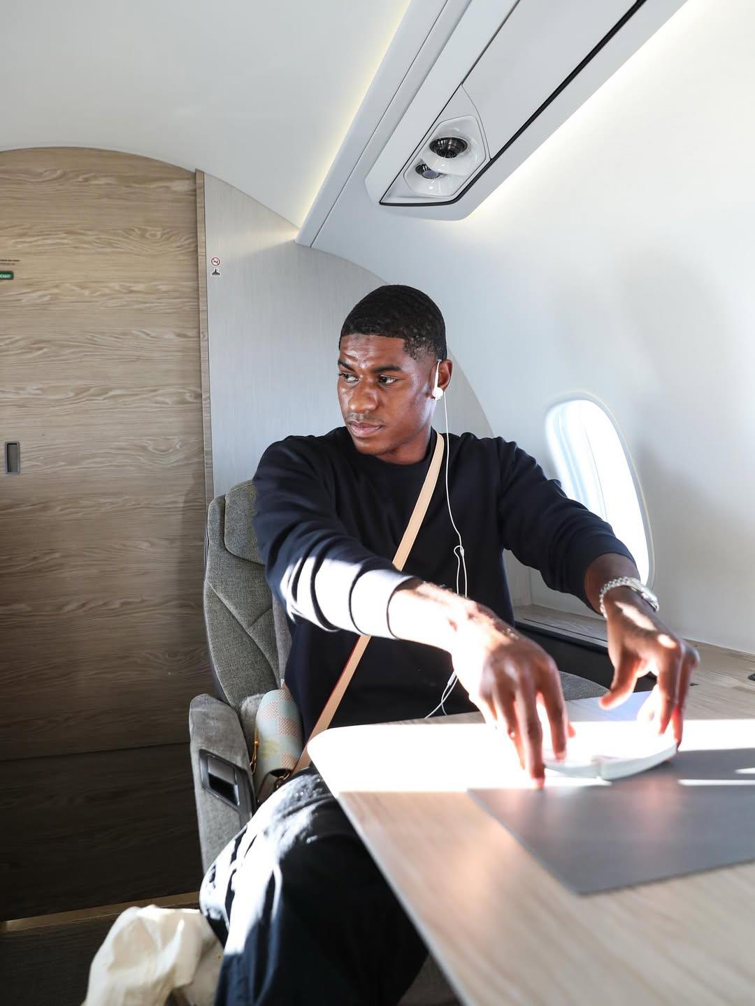 Rashford ya está en Barcelona: primeras imágenes y un mensaje oculto