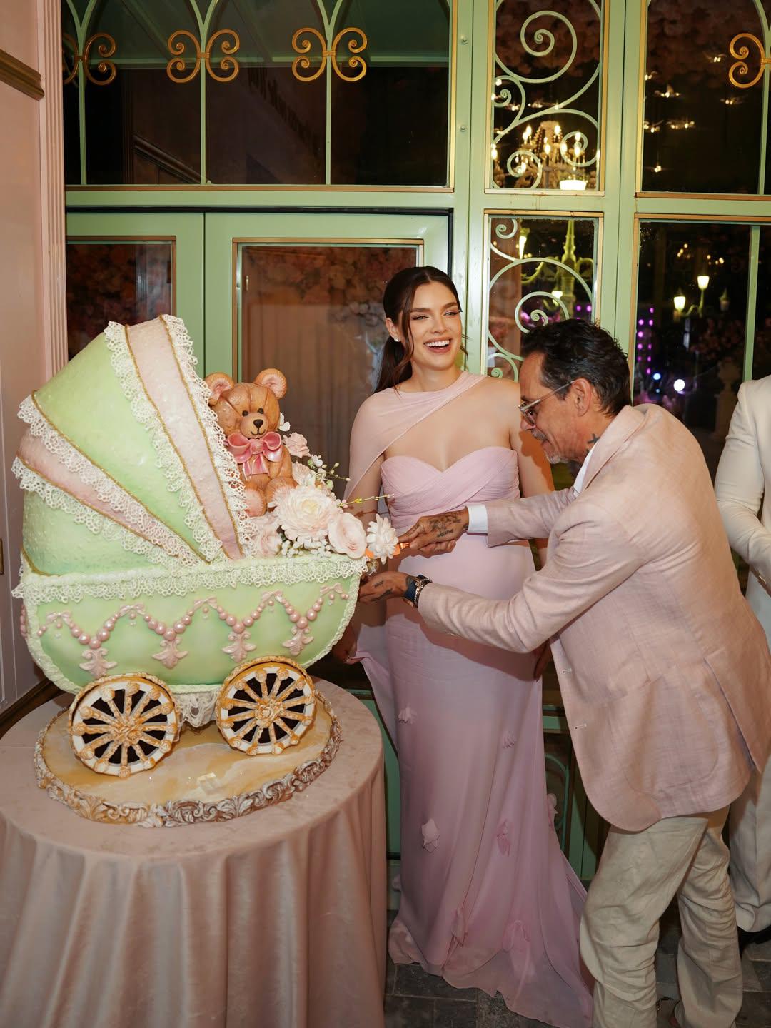 El mágico Baby shower de Nadia Ferreira y Marc Anthony