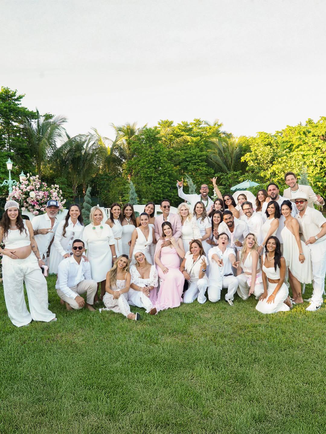 El mágico Baby shower de Nadia Ferreira y Marc Anthony