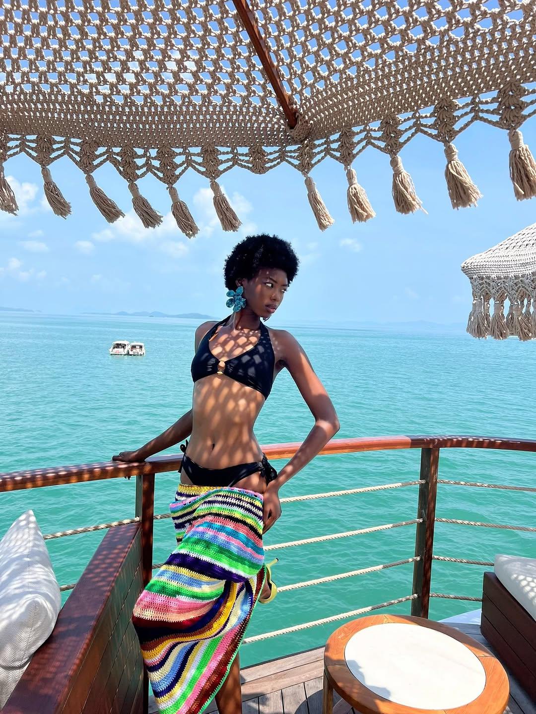 Miss Guinea Ecuatorial conmueve al pedir apoyo hispano en Miss Universo