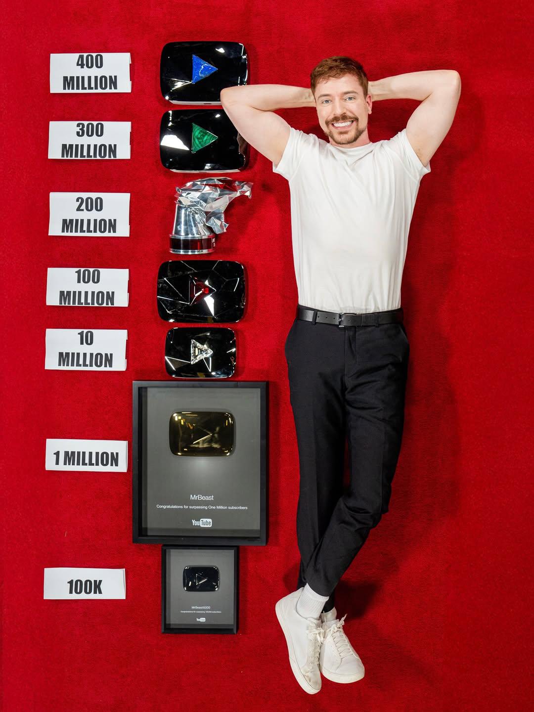 ¿De cuánto es la fortuna de MrBeast? el youtuber más famoso del mundo