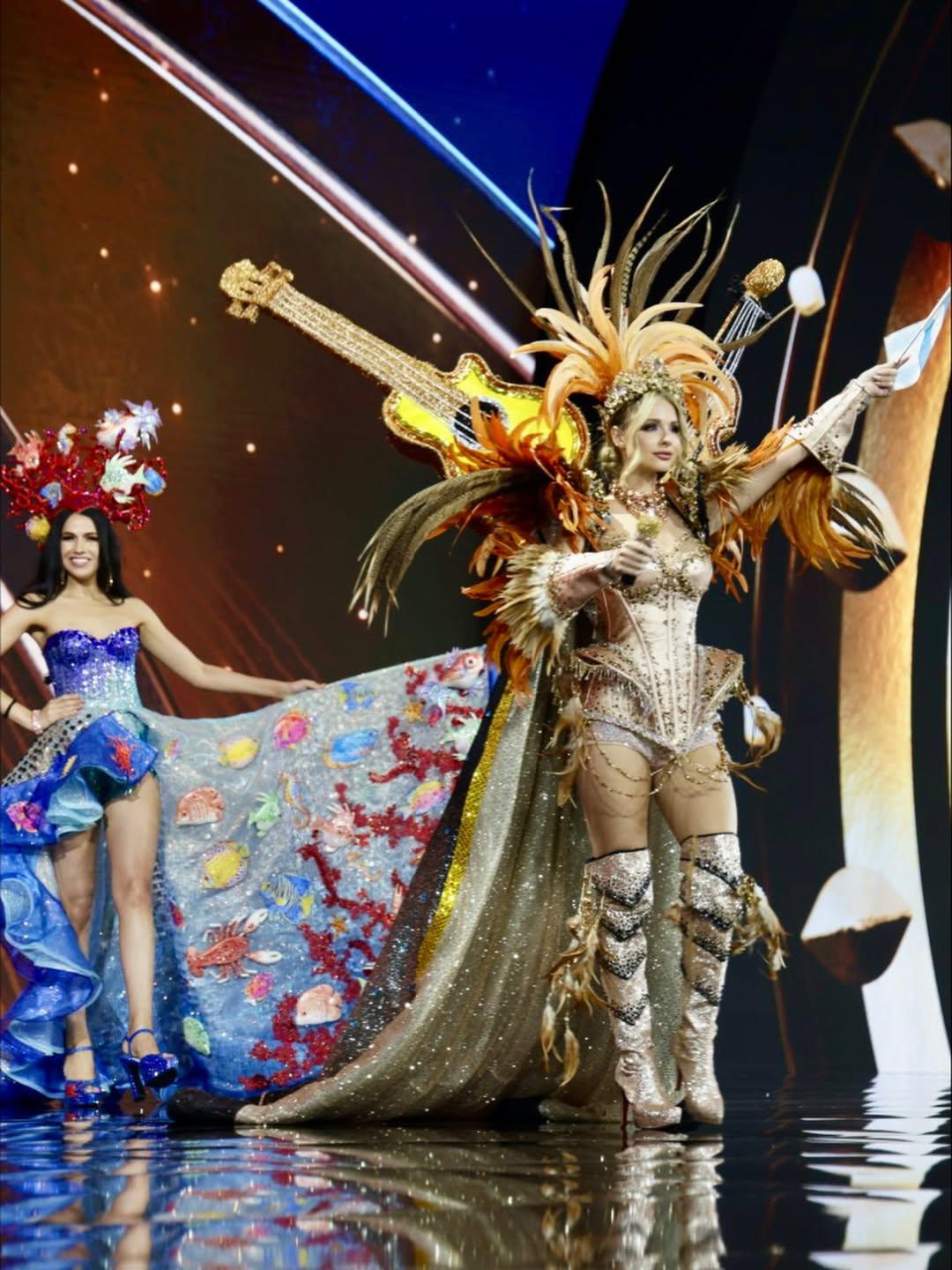 Miss Universo 2025 deslumbra con los trajes típicos más espectaculares
