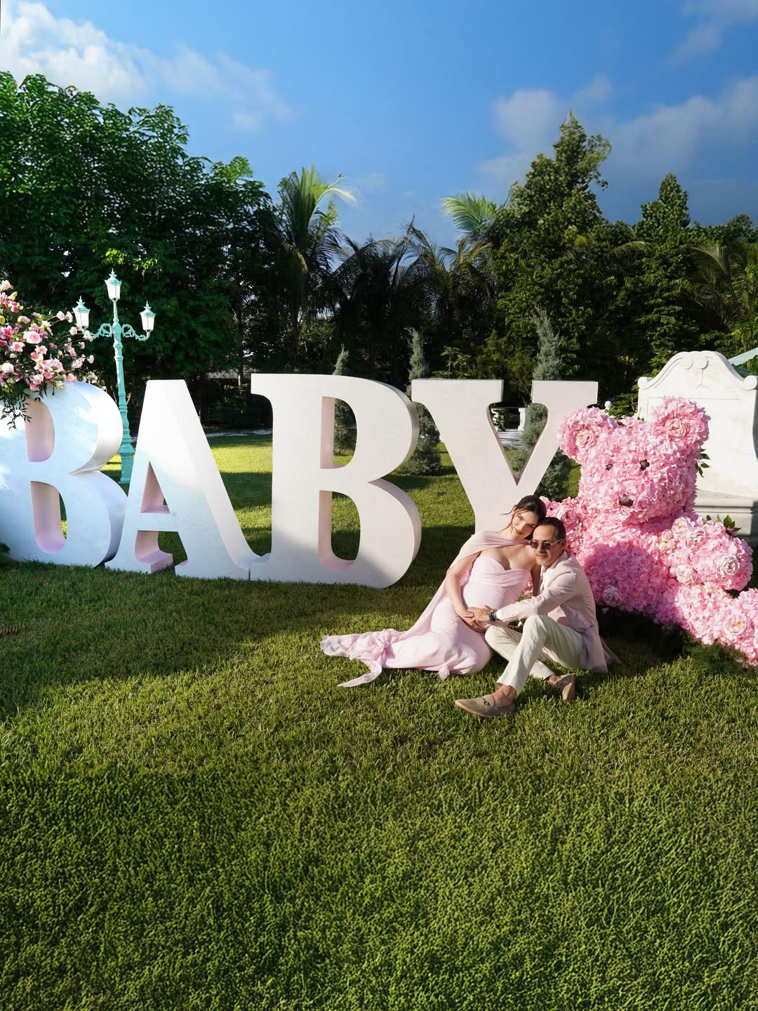 El mágico Baby shower de Nadia Ferreira y Marc Anthony