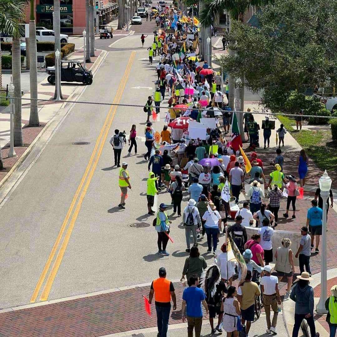 $!Hondureños en Florida: “Nos vamos a quedar a la mano de Dios”