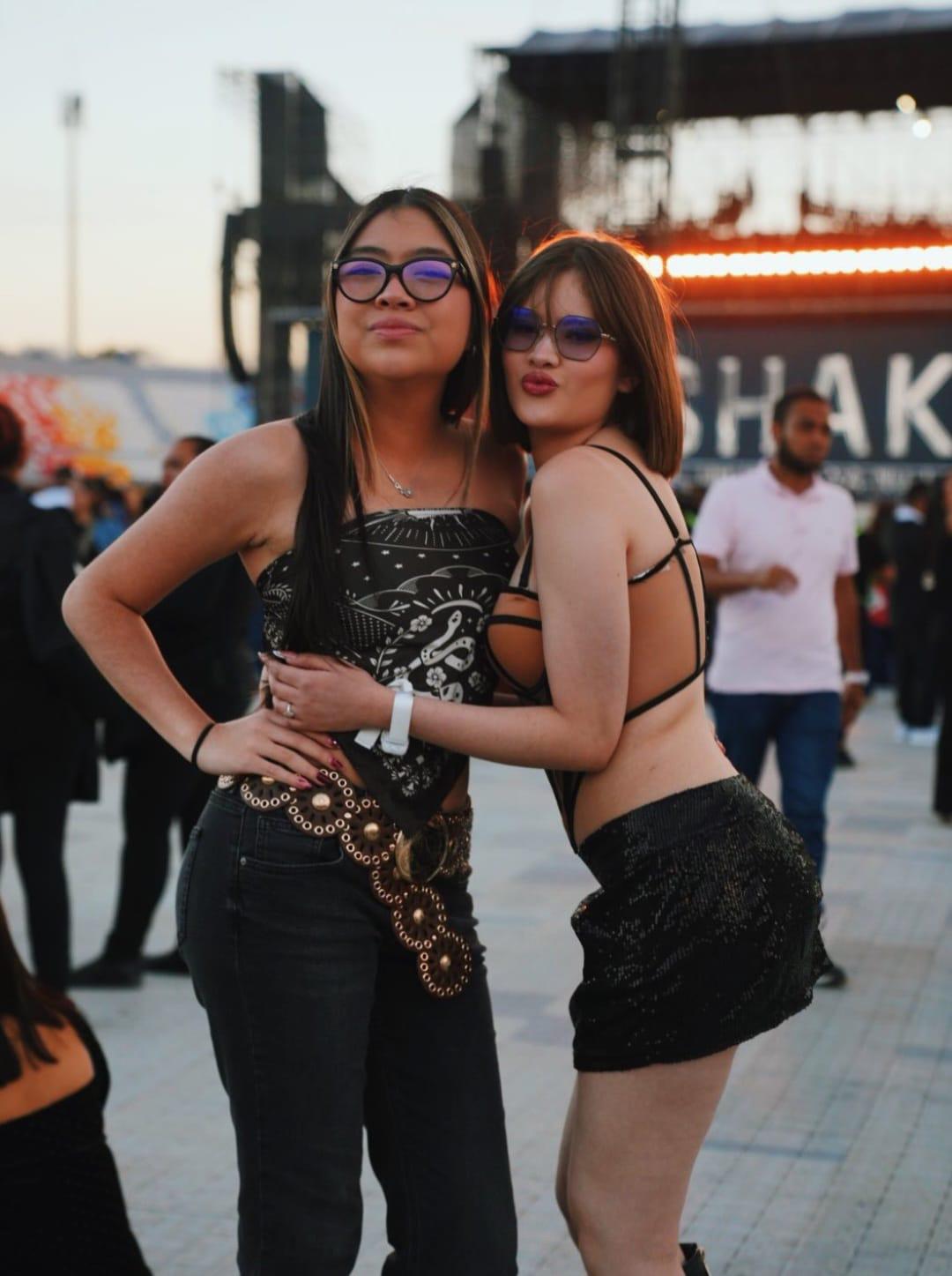 Las fanáticas mejores vestidas en el concierto de Shakira