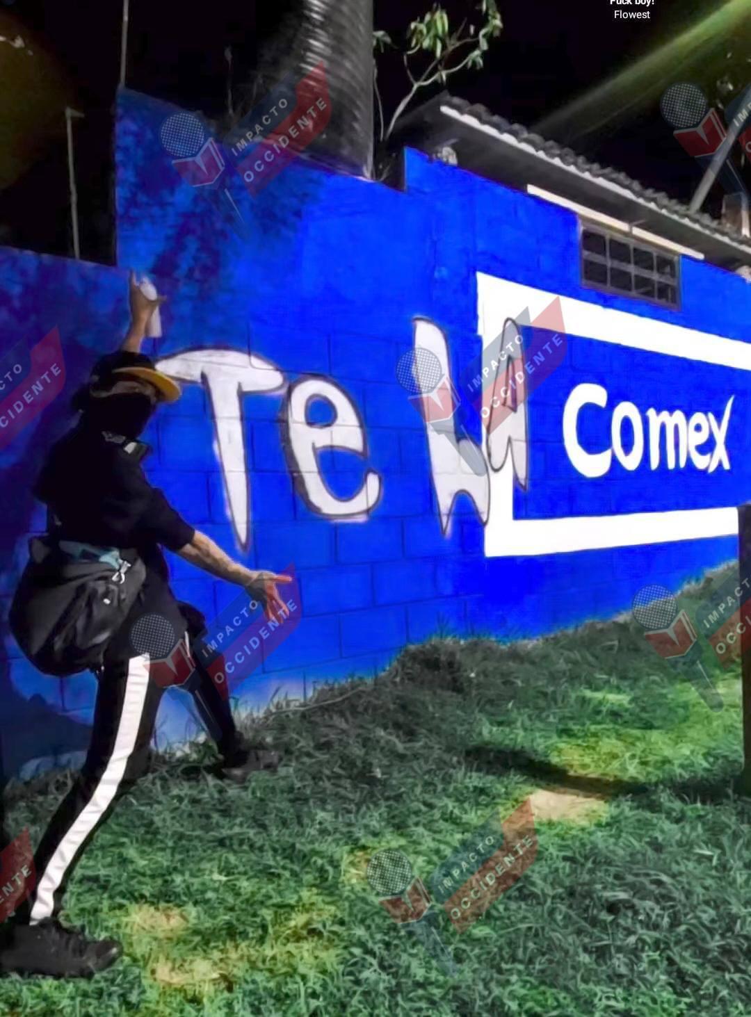 Hondureño llena de grafiti un parque, lo sube a redes; su papá lo entrega a las autoridades