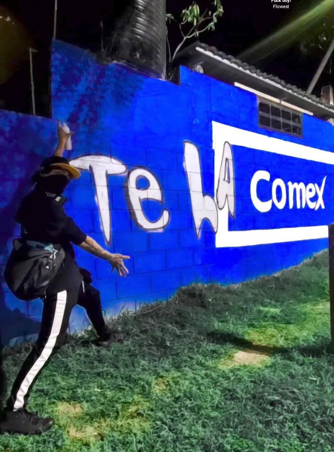 Así presumía su vandalismo joven que fue entregado por su papá a un juez de Copán (fotos)