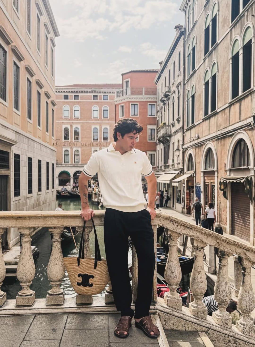 Facundo Caballero revela el rostro de su bella esposa