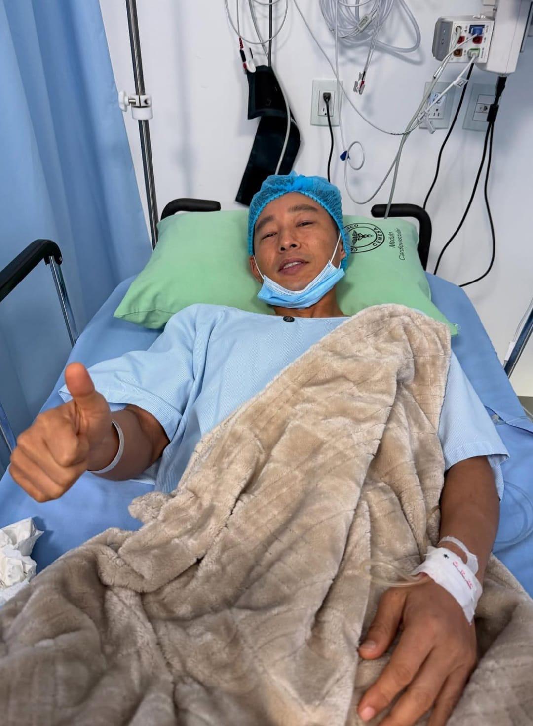 Así se encuentra Shin Fujiyama luego de su cirugía invasiva